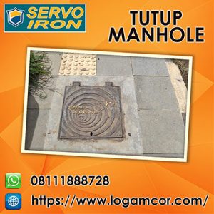 Tutup manhole lubang saluran air