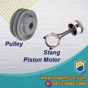 Pengecoran-Pulley-dan-Stang-Piston-Motor